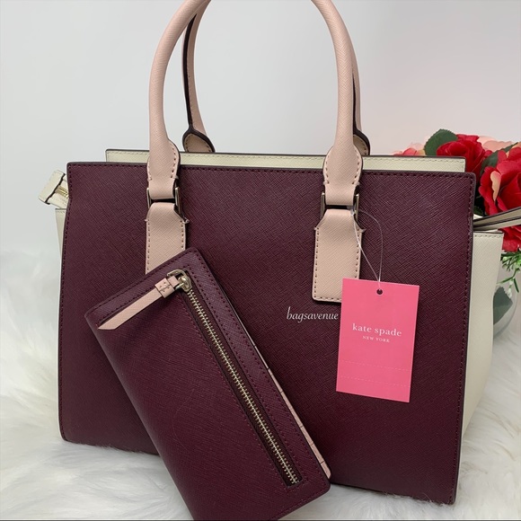 Kate spade Cameron medium satchel bifold wallet - Picture 3 of 8